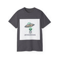 Alien UFO T-Shirt — "UFO Extraterrestrial" Cute Space Graphic Tee Adult Unisex