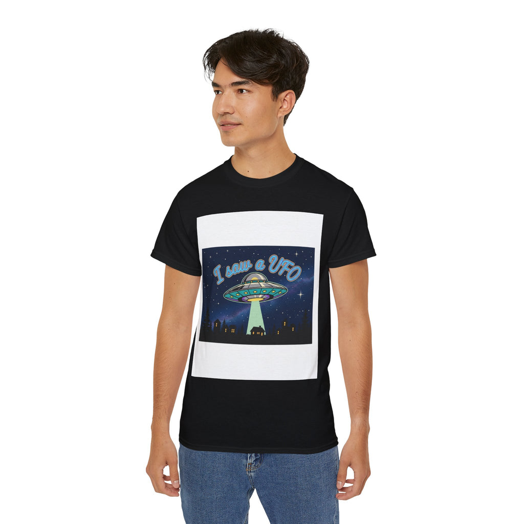 I Love a UFO T-Shirt — Retro UFO Alien Abduction Graphic Tee