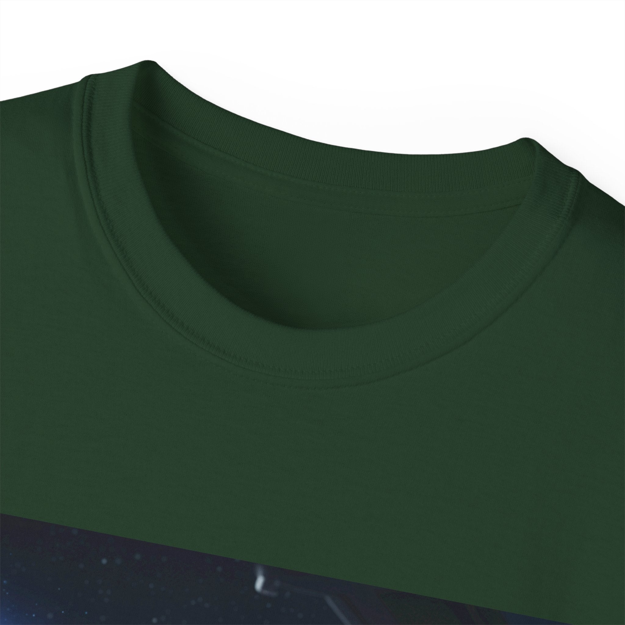Astronaut & Hologram Alien Tee — Sci‑Fi Space Graphic T‑Shirt Adult Unisex