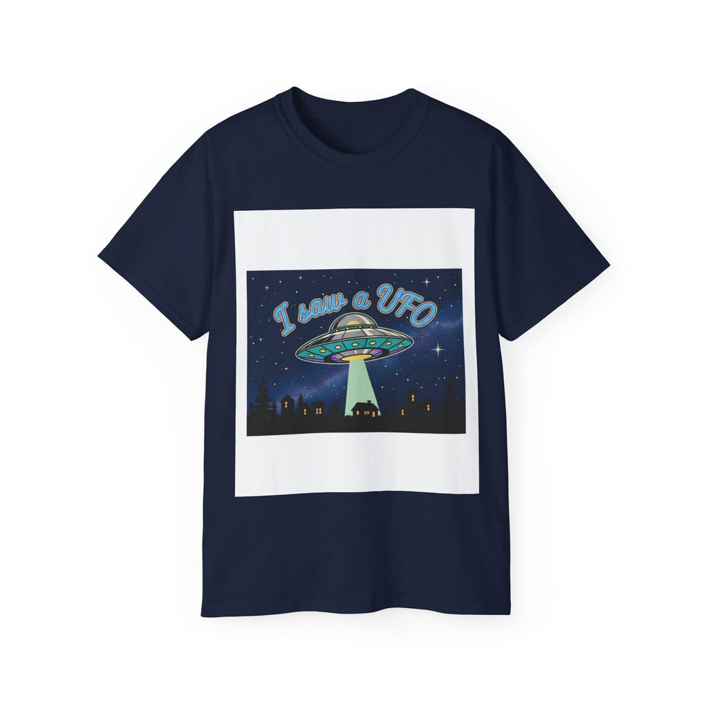 I Love a UFO T-Shirt — Retro UFO Alien Abduction Graphic Tee