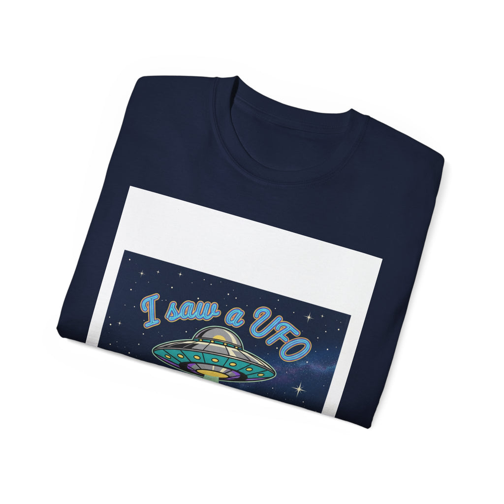 I Love a UFO T-Shirt — Retro UFO Alien Abduction Graphic Tee