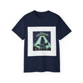 Alien Abduction Graphic Tee — Retro UFO Night Scene T‑Shirt Adult Unisex